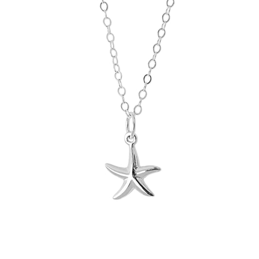 Starfish Necklace - Silver