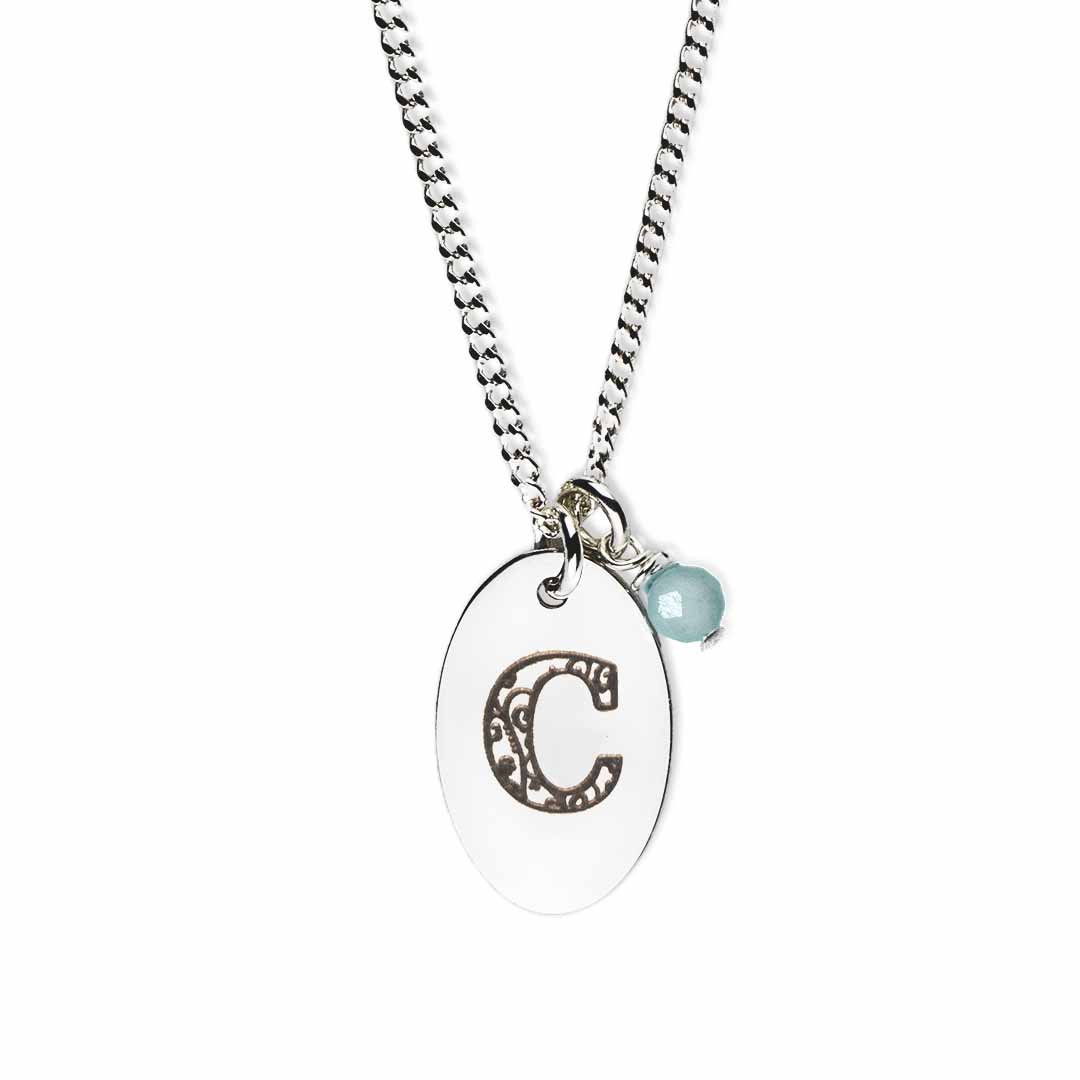 Birthstone-love-letter-c-silver aquamarine