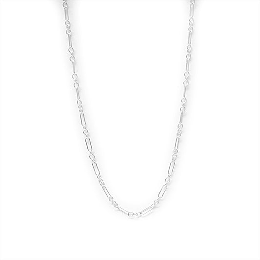 Chain Mail necklace silver