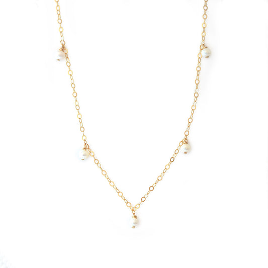 Charmed Prue Necklace gold and Pearl