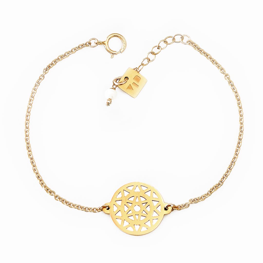 Baby Dandelion Bracelet Gold