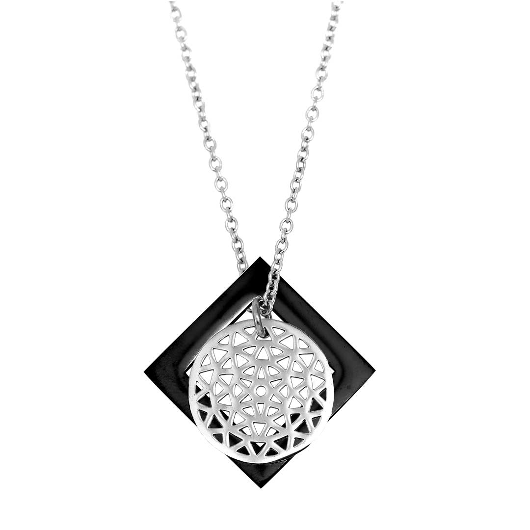 Dandelion and Diamond Pendant -  Customise