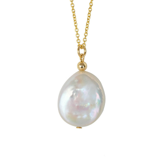 Enchantment Pearl Necklace - Gold and Pearl