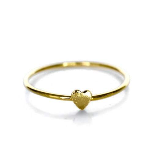 Heart Ring Mini - Gold