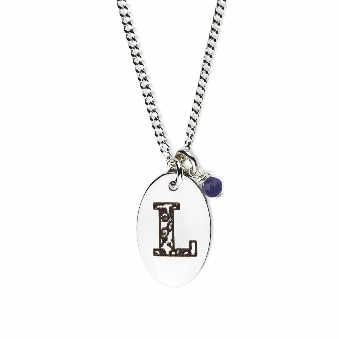 Birthstone-love-letter-l-silver sapphire