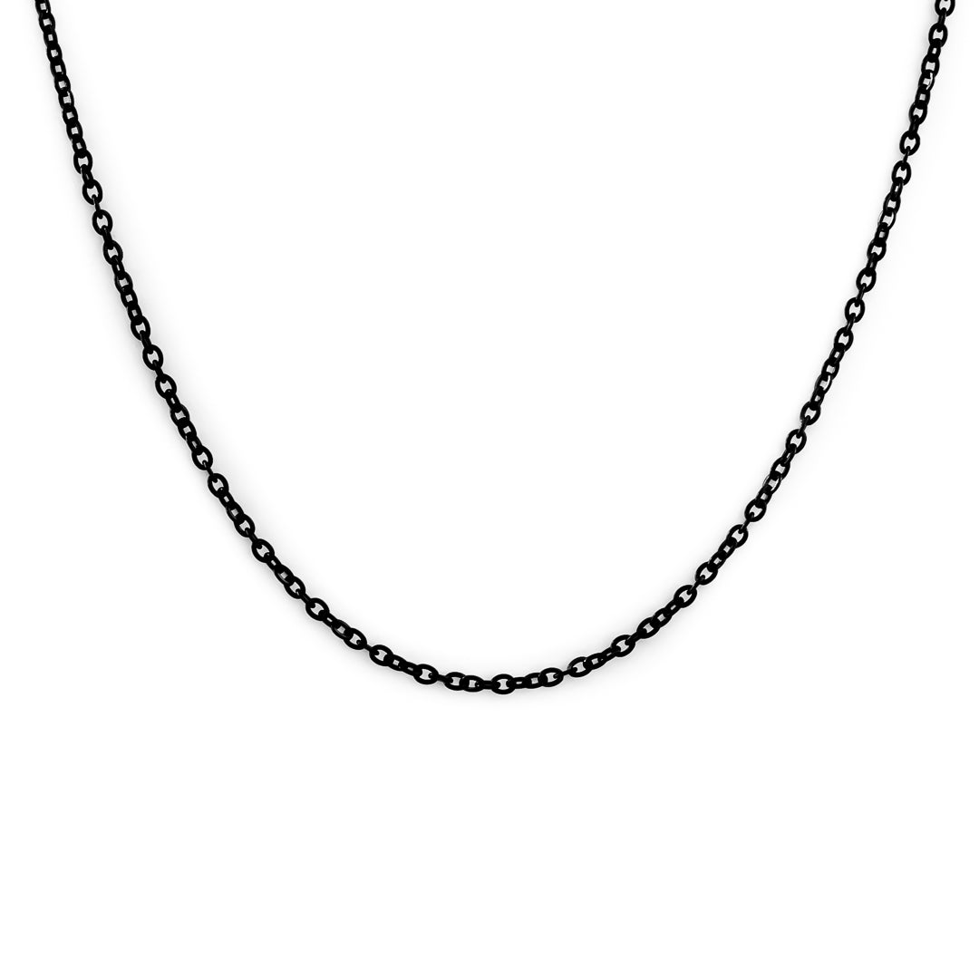 Pendant Chain - 45 to 55cm Adjustable Black