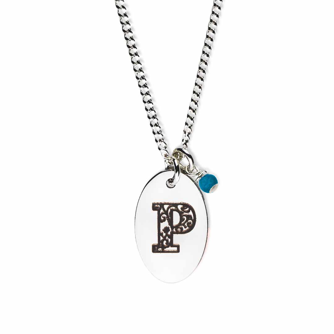 Birthstone-love-letter-p-silver turquoise