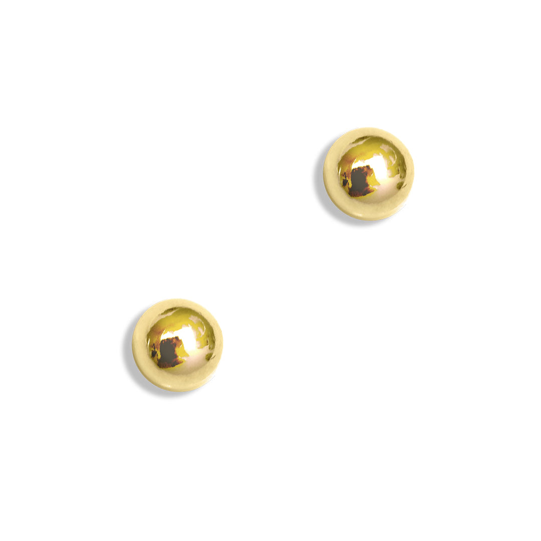 Perfect Dot Earrings - Gold