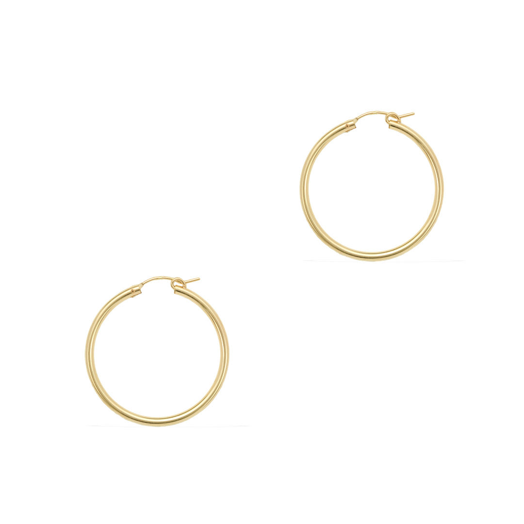Perfect Hoop Earrings 35mm - Gold