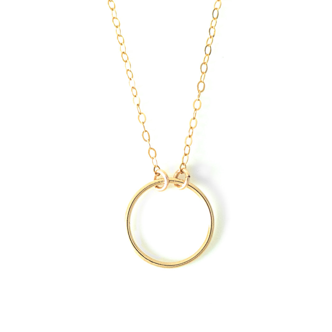 Ring Necklace - Gold