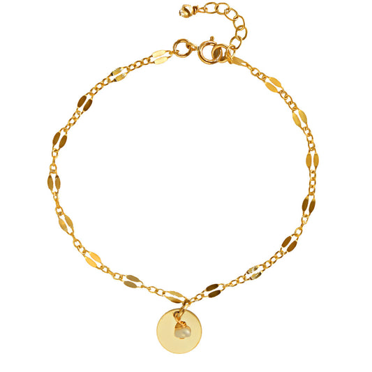 Unity Bracelet - Gold and Pearl