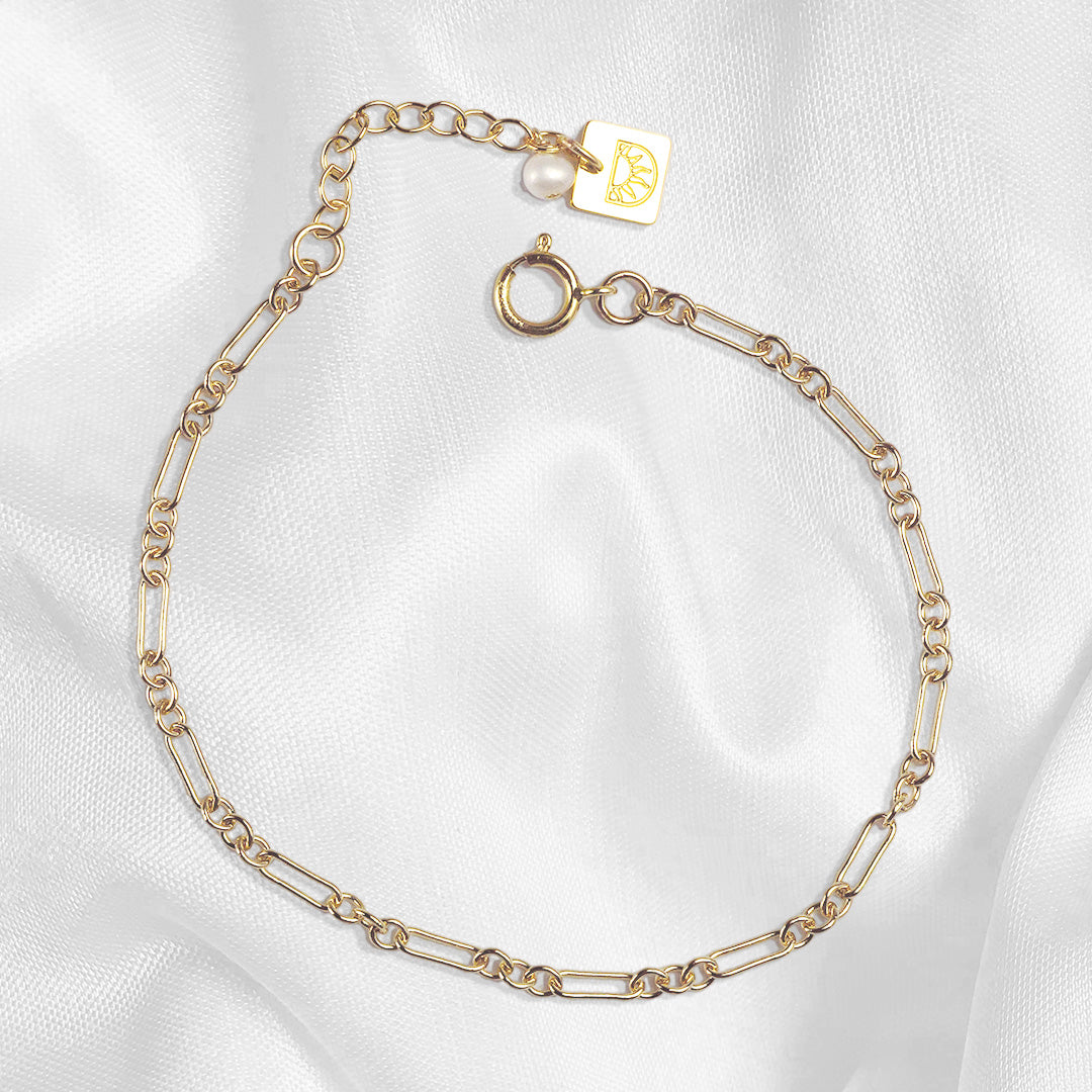 Chain Mail Bracelet - Gold