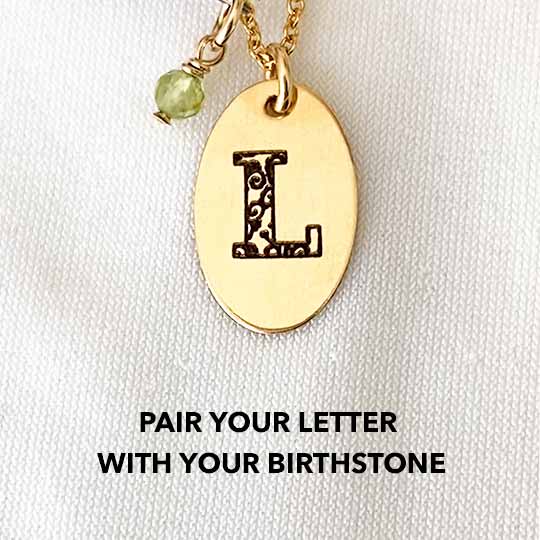 Hidepoo Initial Birthstone Necklace for Girls Women - 14K Gold Plated Disc Initial  Necklace Birthstone Necklace Personalized Initial Birthstone Pendant  Necklace Birthday Gifts for Women Girls Jewelry, : Amazon.co.uk: Fashion